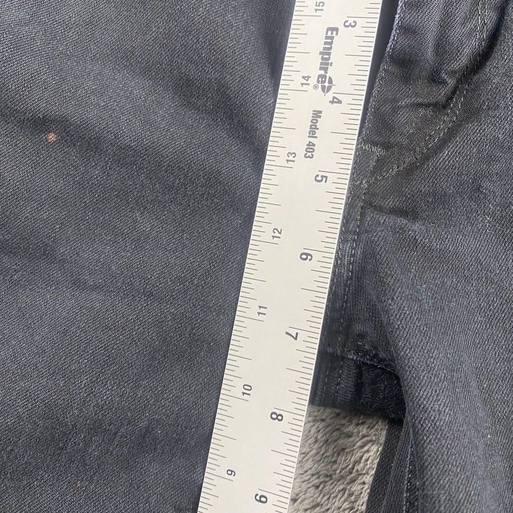 Levi's 571 Slim Fit Jeans Womens 29x27.5 Black Low‎ rise - Picture 8 of 16